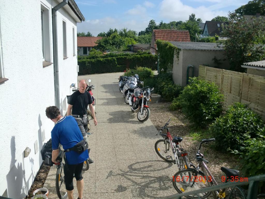 Pension Am Haffeld Wismar Exterior photo